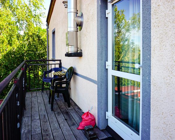 Wohnung „Wiesenblick“ – Balkon